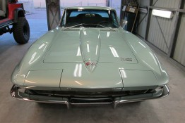 Custom Auto Paint 1966 Chevy Corvette Stingray Blue Silver