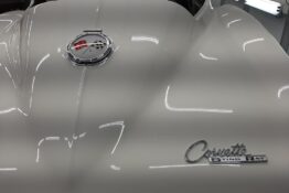 Custom Auto Paint Chevy Corvette Sting Ray White